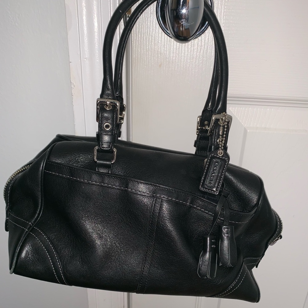 Coach leather purse